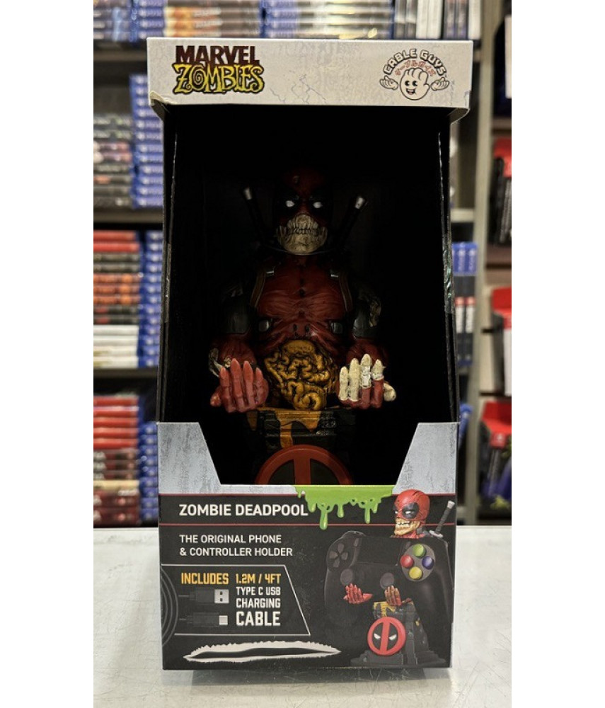 Фигурка подставка Marvel Zombie Deadpool Cable Guys для геймпада / телефона (893957)