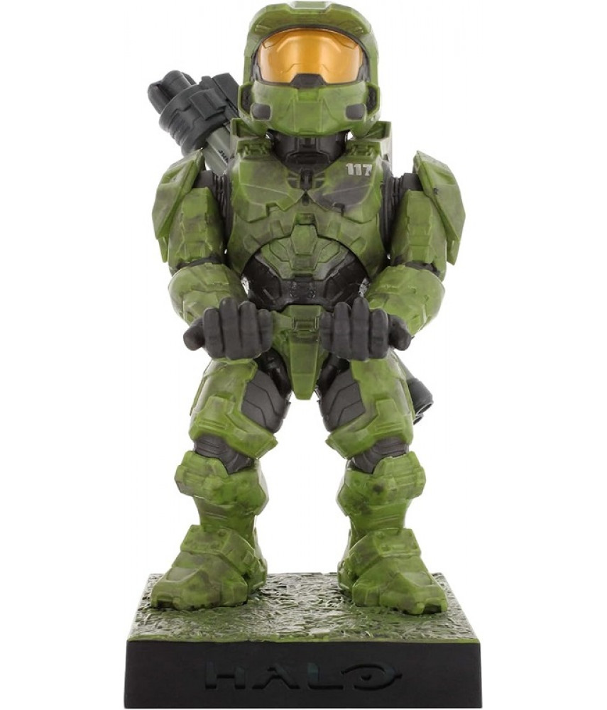 Фигурка подставка Halo Infinite Master Chief (SPNKr) Special Edition Light-Up Cable Guys для геймпада / телефона (896200)