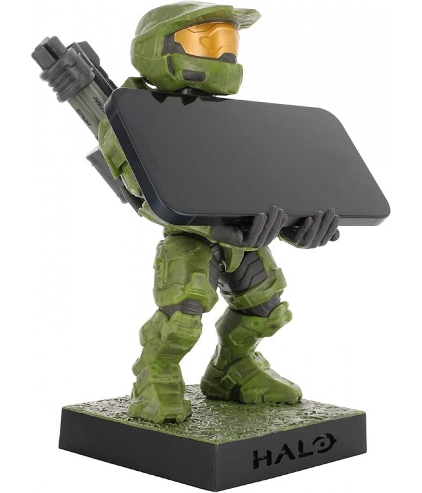 Фигурка подставка Halo Infinite Master Chief (SPNKr) Special Edition Light-Up Cable Guys для геймпада / телефона (896200)