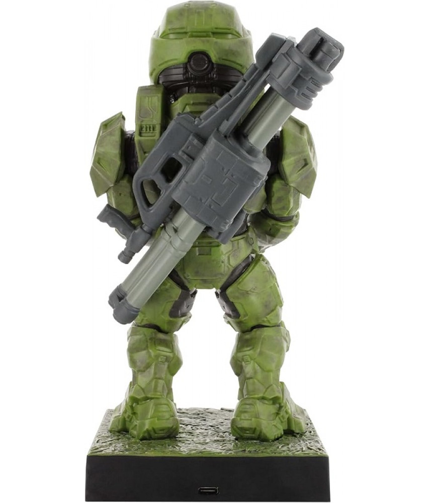 Фигурка подставка Halo Infinite Master Chief (SPNKr) Special Edition Light-Up Cable Guys для геймпада / телефона (896200)