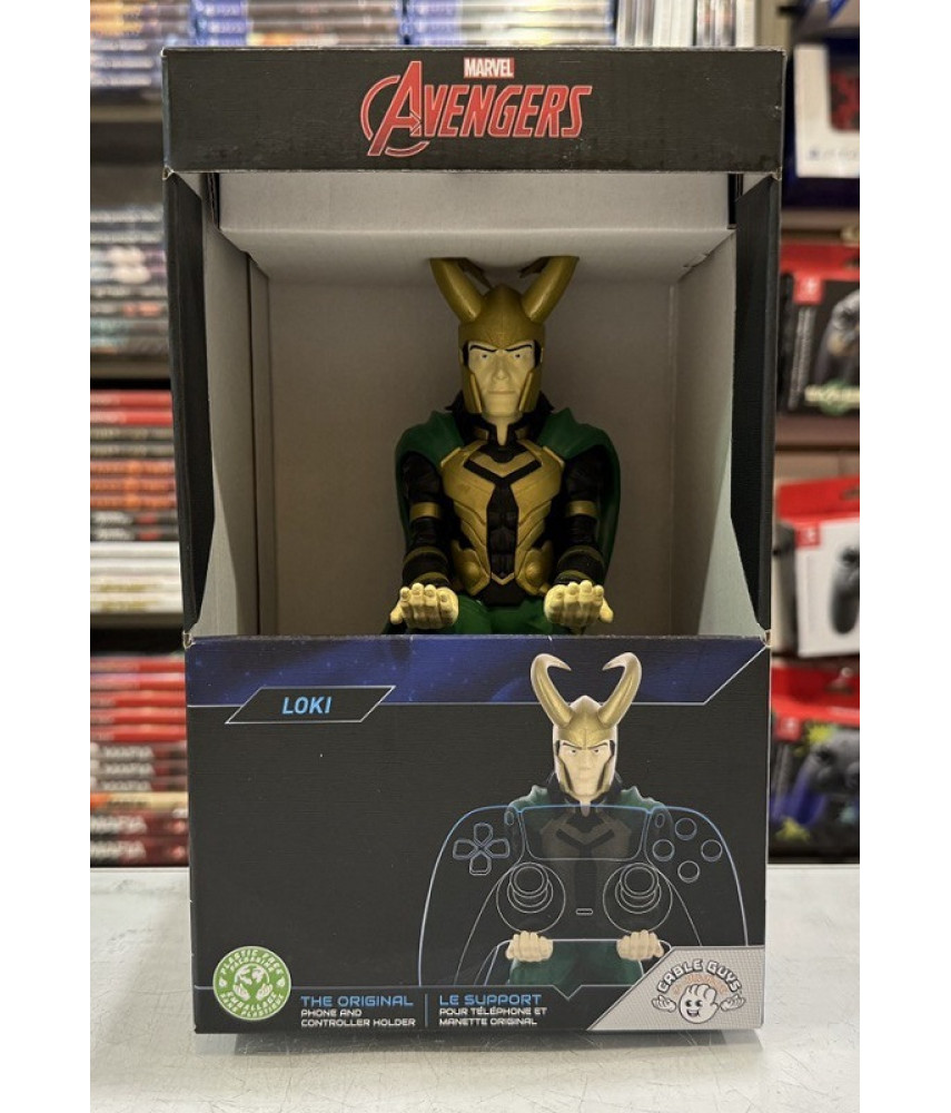 Фигурка подставка Marvel Loki Cable Guys для геймпада / телефона (895371)