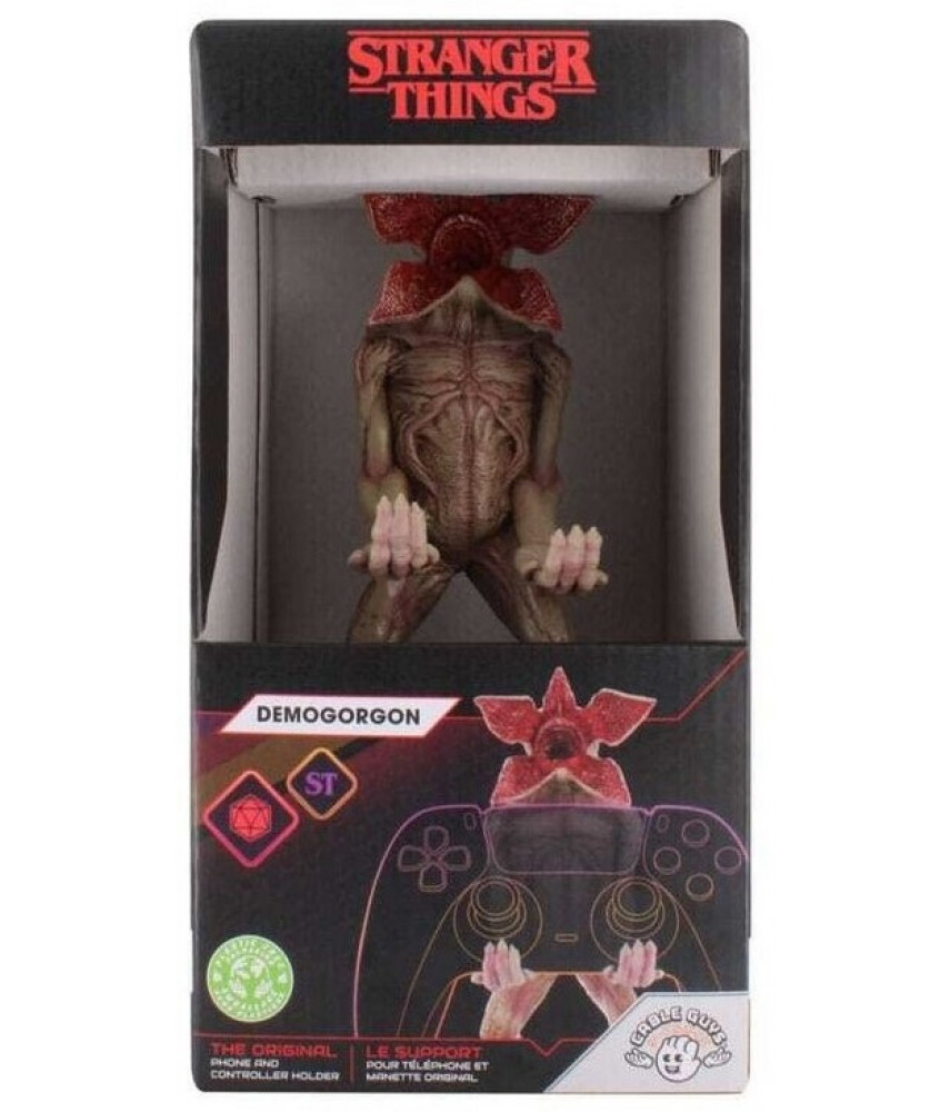 Фигурка-подставка Cable Guys: Stranger Things - Demogorgon - Держатель для геймпадов и телефонов