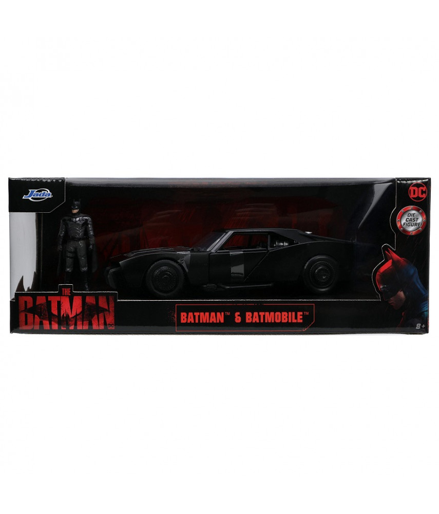 Модель машинки с фигуркой Бэтмен 1:24 2021 Batmobile W/Batman 32731 (Jada Toys)