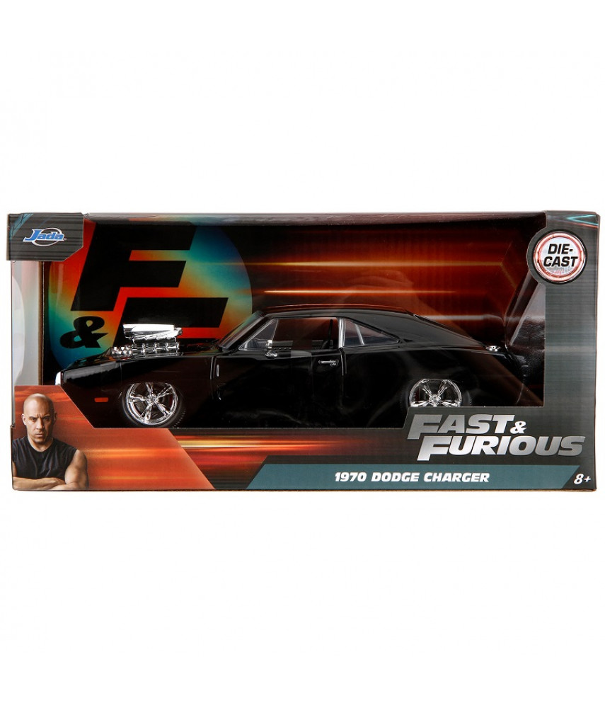 Модель автомобиля Jada Toys Fast & Furious - 1970 Dodge Charger (1:24) 35421 Модель автомобиля Jada Toys Fast & Furious - 1970 Dodge Charger (1:24) 35421