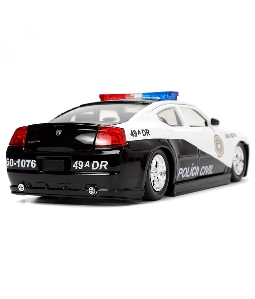 Модель автомобиля Jada Toys Fast & Furious - FF 2006 Dodge Charger, Fast 5, Police Car (1:24) 33665