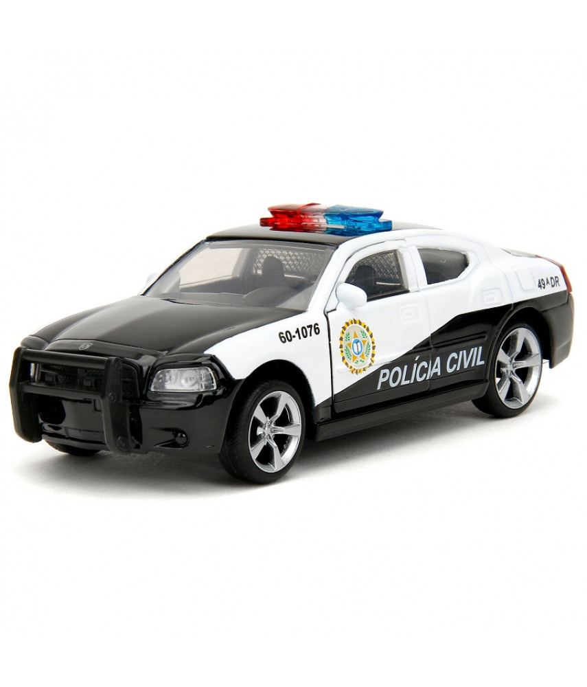 Модель автомобиля Jada Toys Fast & Furious - FF 2006 Dodge Charger, Fast 5, Police Car (1:32) 33666