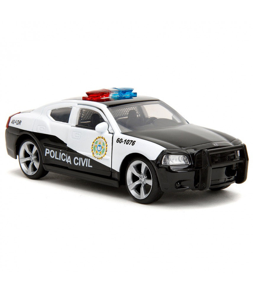 Модель автомобиля Jada Toys Fast & Furious - FF 2006 Dodge Charger, Fast 5, Police Car (1:32) 33666