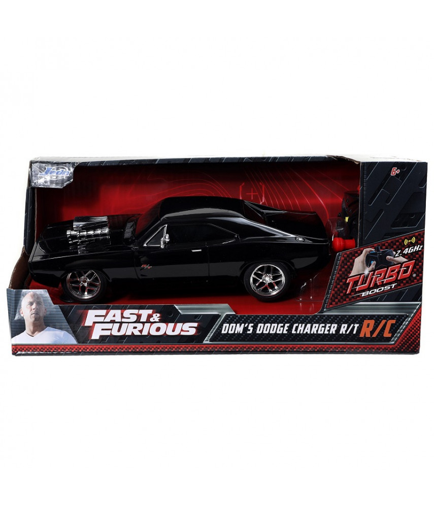 Радиоуправляемая модель машинки Jada Toys Fast & Furious - R/C 1970 Dodge Charger (Street Version) (1:24) 97044