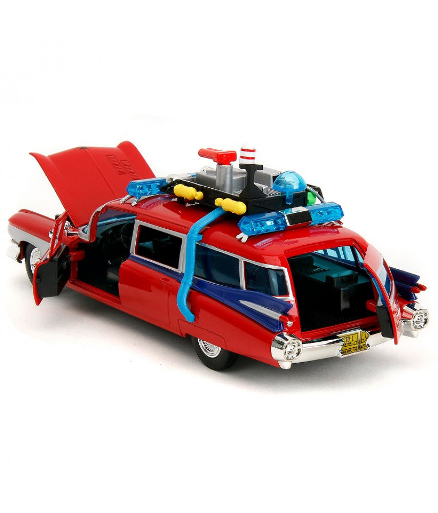 Модель автомобиля Jada Toys Hollywood Rides - Охотники за привидениями Cadillac ECTO-1 TF Optimus Prime (1:24) 54667