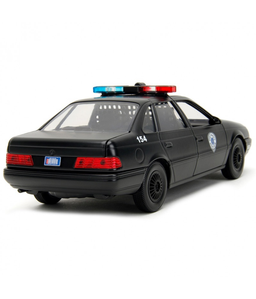 Модель машинки с фигуркой Hollywood Rides 1:24 1986 Ford Taurus with Robocop figure 33743 (Jada Toys)