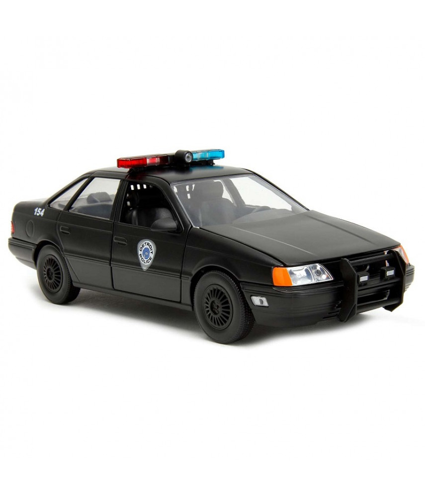 Модель машинки с фигуркой Hollywood Rides 1:24 1986 Ford Taurus with Robocop figure 33743 (Jada Toys)