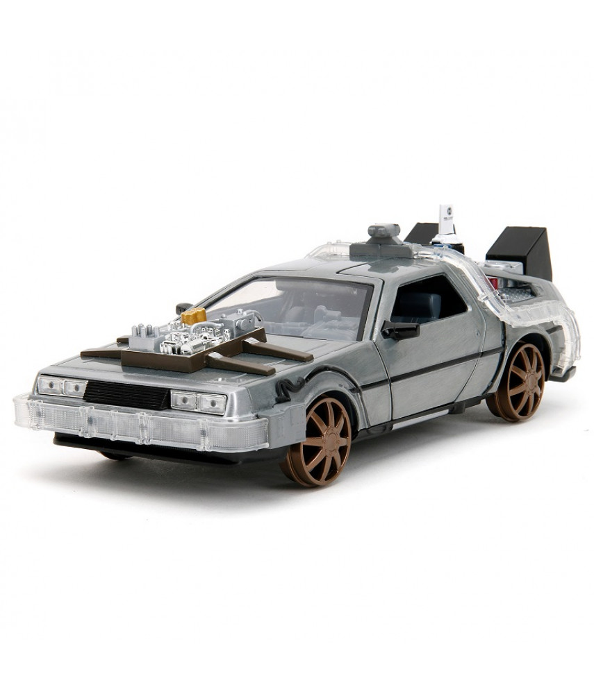 Модель Машинки Hollywood Rides 1:24 Time Machine Back To The Future-3B (34996)