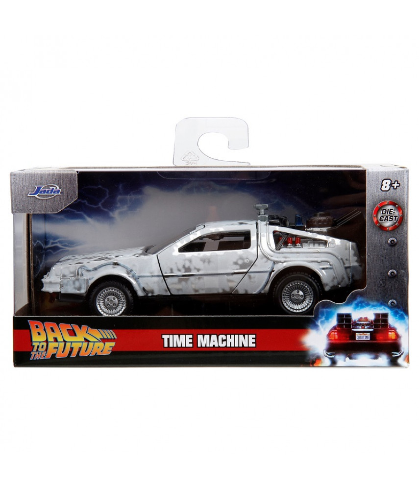 Модель автомобиля Jada Toys Hollywood Rides - Time Machine Back To The Future-1 Frost  (1:32) 34785