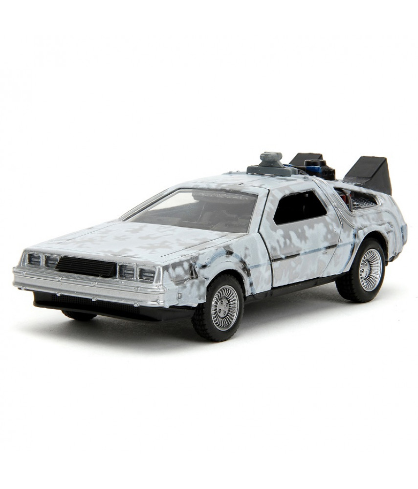 Модель автомобиля Jada Toys Hollywood Rides - Time Machine Back To The Future-1 Frost  (1:32) 34785