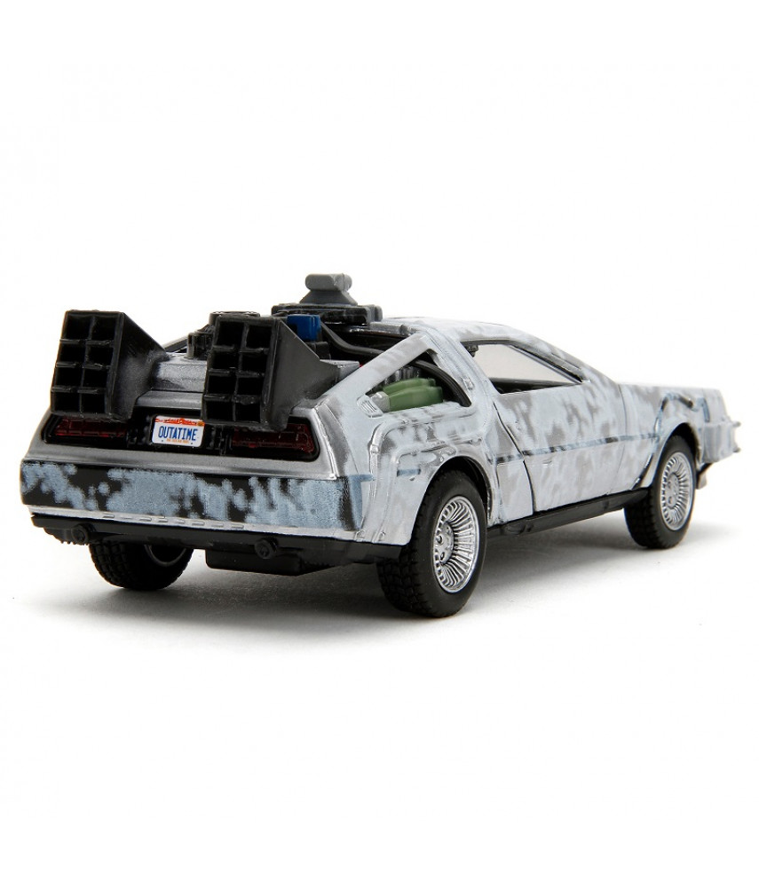 Модель автомобиля Jada Toys Hollywood Rides - Time Machine Back To The Future-1 Frost  (1:32) 34785