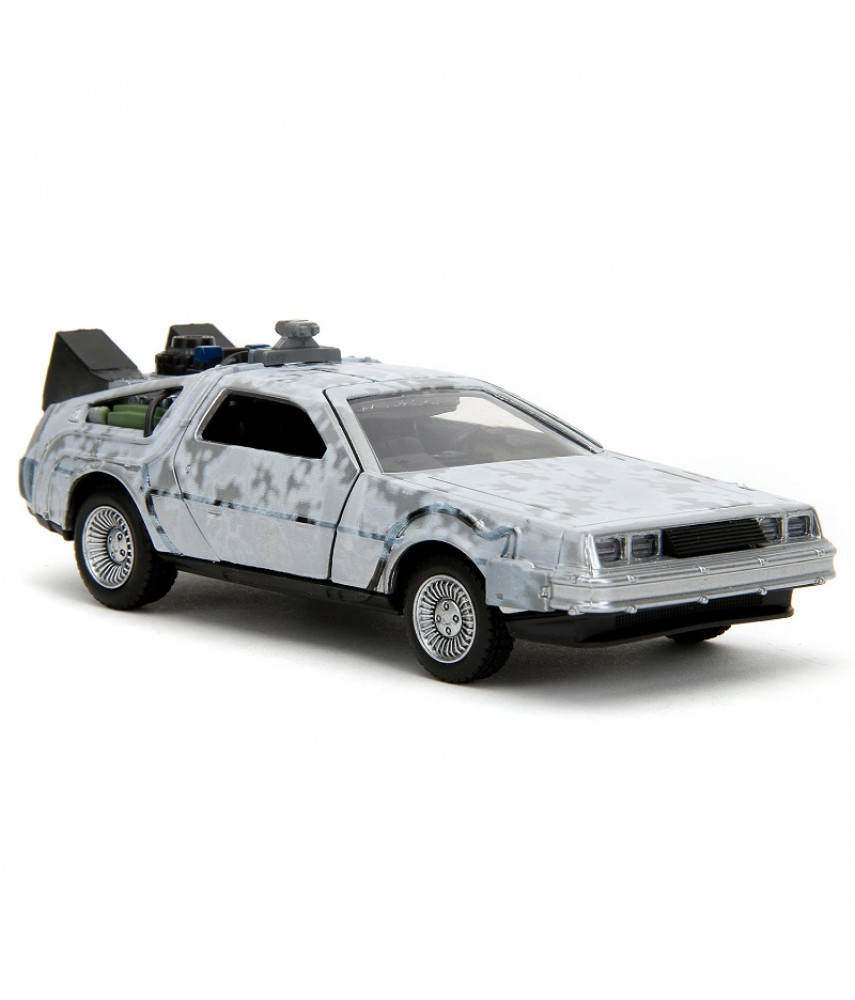 Модель автомобиля Jada Toys Hollywood Rides - Time Machine Back To The Future-1 Frost  (1:32) 34785