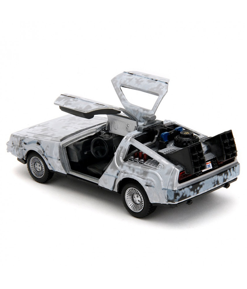 Модель автомобиля Jada Toys Hollywood Rides - Time Machine Back To The Future-1 Frost  (1:32) 34785