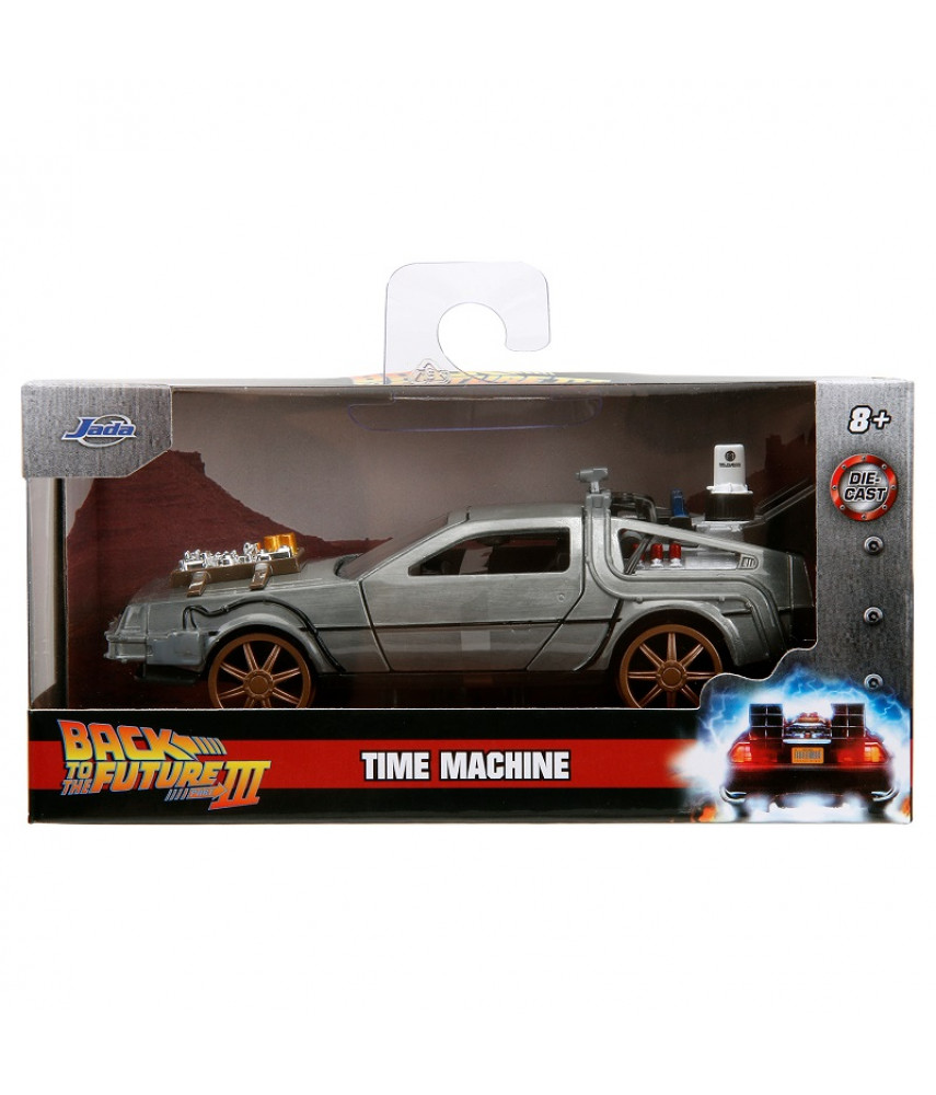 Модель автомобиля Jada Toys Hollywood Rides - Time Machine Back To The Future-3 Railroad wheels (1:32) 34786