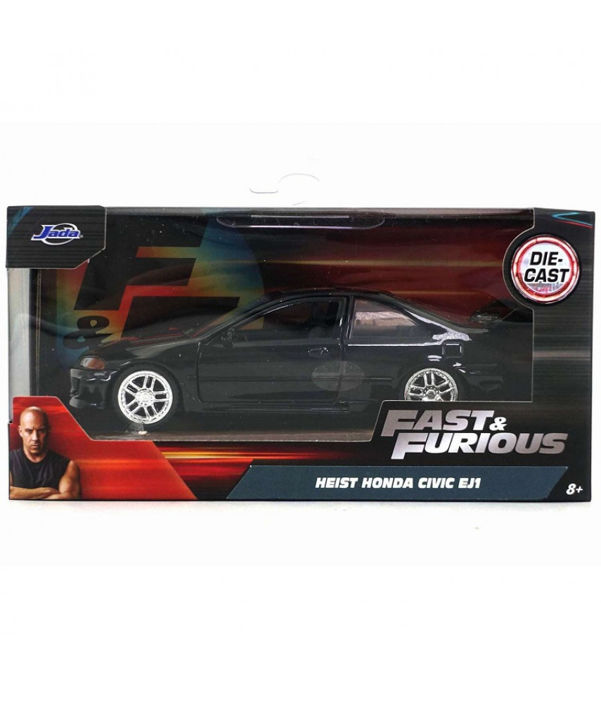 Металлическая модель автомобиля Jada Toys Fast & Furious — 1993 Honda Civic Coupe (1:32) Металлическая модель автомобиля Jada Toys Fast & Furious — 1993 Honda Civic Coupe (1:32)