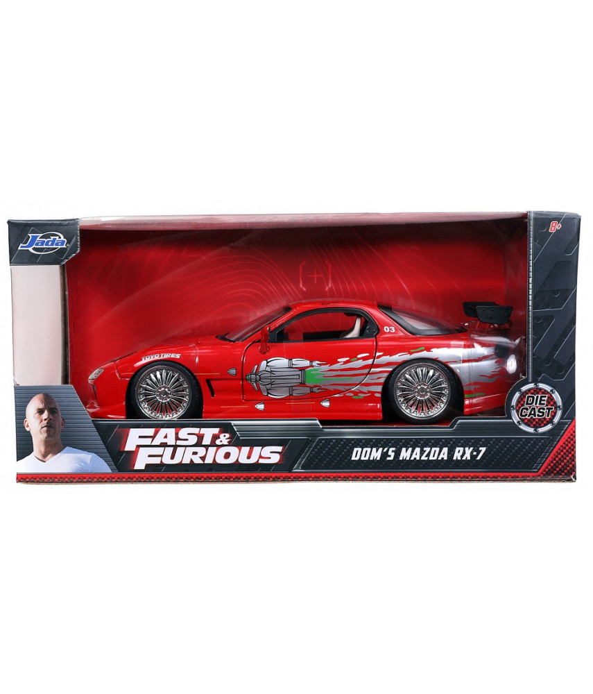 Модель автомобиля Jada Toys Fast & Furious - 1993 Mazda RX-7 FD3S-Wide Body (1:24) 98338