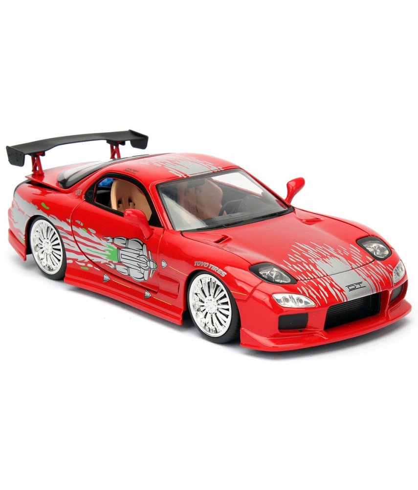 Модель автомобиля Jada Toys Fast & Furious - 1993 Mazda RX-7 FD3S-Wide Body (1:24) 98338