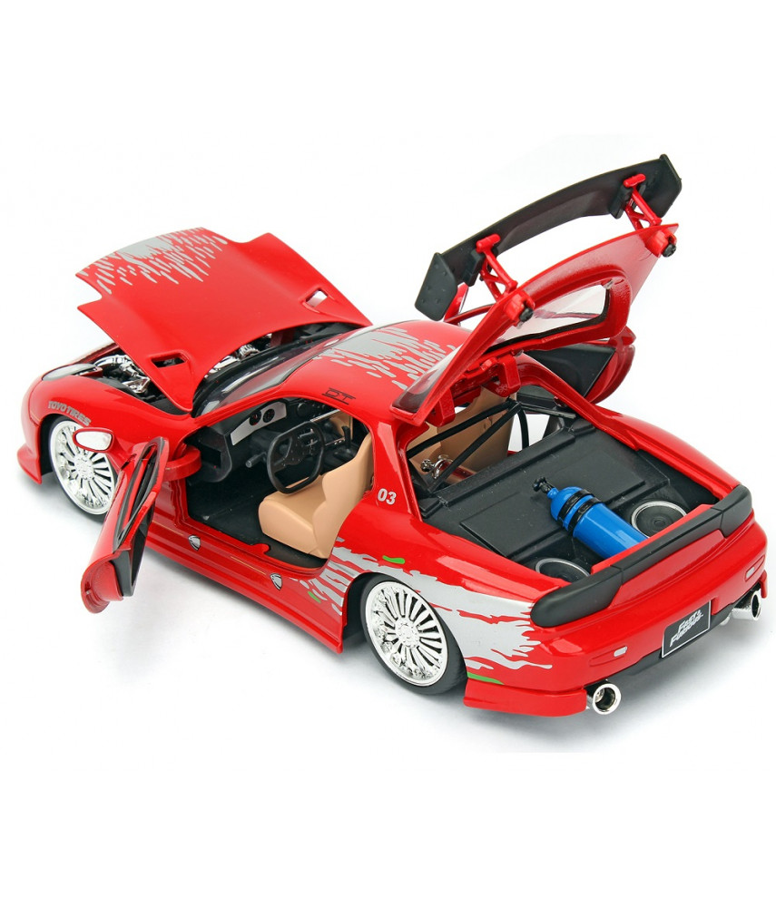 Модель автомобиля Jada Toys Fast & Furious - 1993 Mazda RX-7 FD3S-Wide Body (1:24) 98338