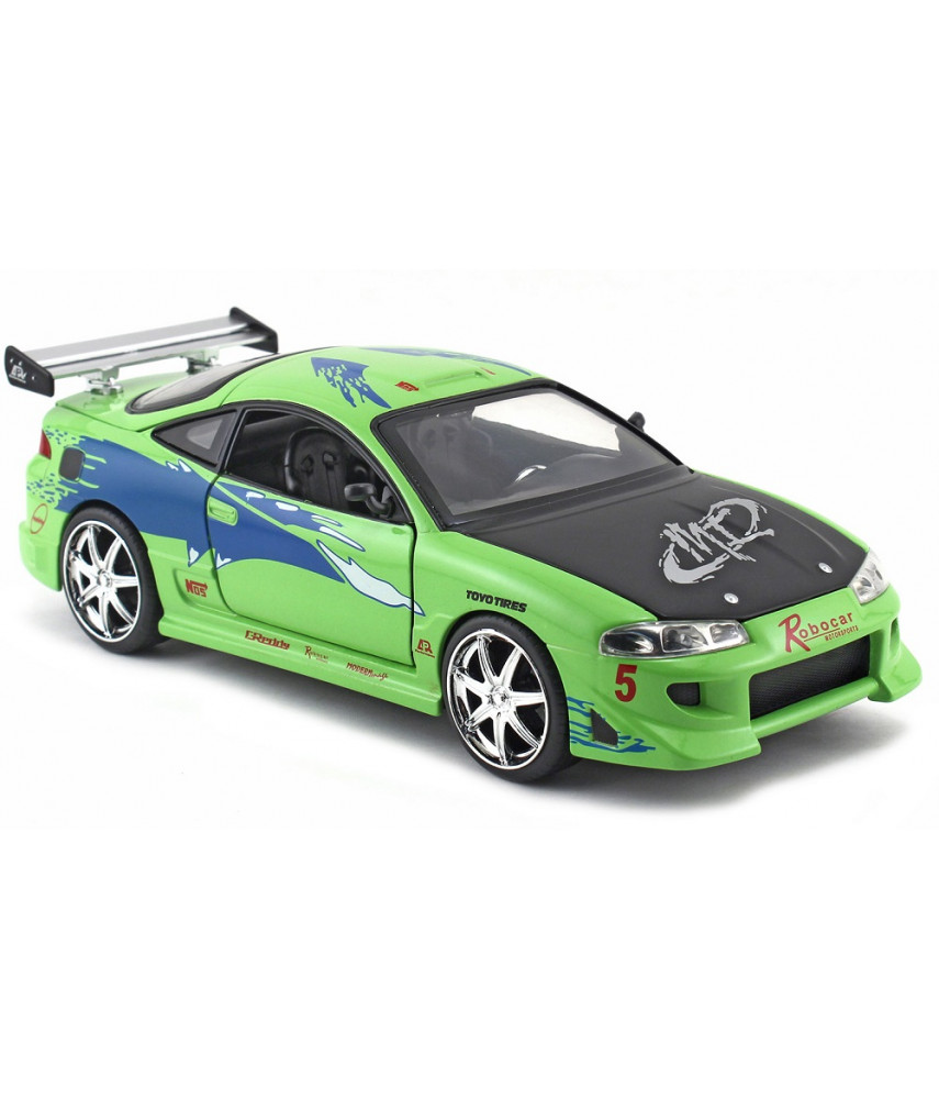 Модель автомобиля Jada Toys Fast & Furious - 1995 Mitsubishi Eclipse (1:24) 97603