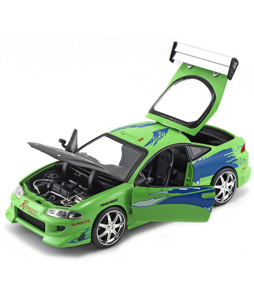 Модель автомобиля Jada Toys Fast & Furious - 1995 Mitsubishi Eclipse (1:24) 97603