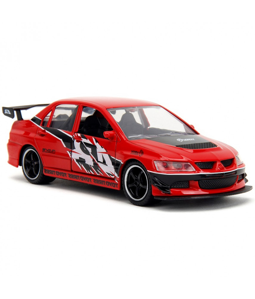 Модель автомобиля Jada Toys Fast & Furious - FF Mitsubishi Lancer Evolution IX (9) (1:32) 34448