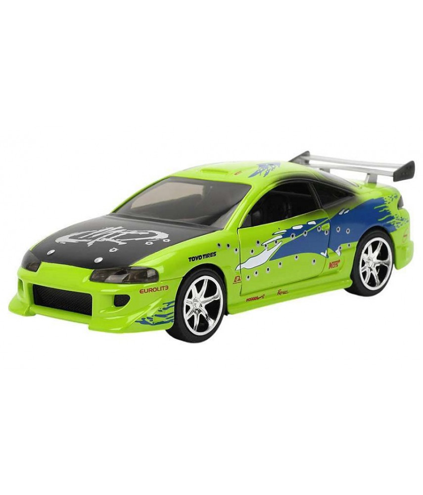 Модель машинки Fast & Furious 1:32 Mitsubishi Eclipse (1995) – Новая версия (36356)