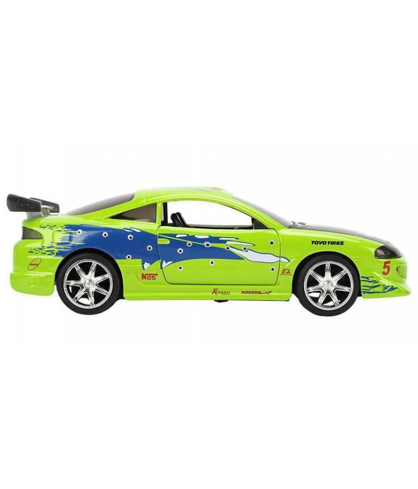 Модель машинки Fast & Furious 1:32 Mitsubishi Eclipse (1995) – Новая версия (36356)