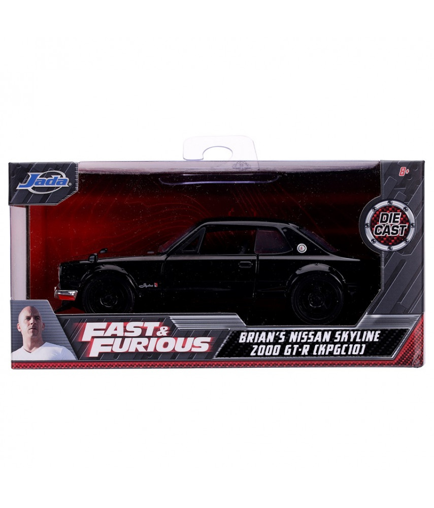 Модель автомобиля Jada Toys Fast & Furious - FF 1971 Nissan Skyline 2000 GT-R (C10) (1:32) 99602