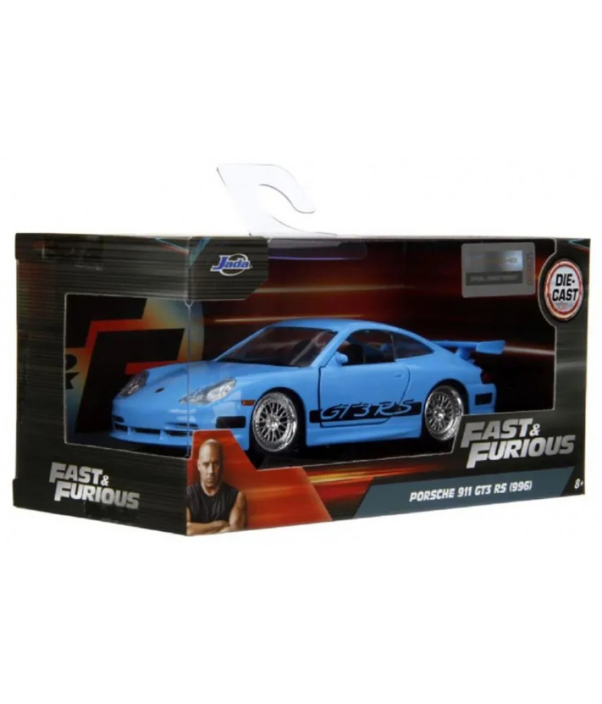 Коллекционная модель машинки Jada Toys Форсаж: Porsche 911 GT3 RS Glossy Blue (34442) Коллекционная модель машинки Jada Toys Форсаж: Porsche 911 GT3 RS Glossy Blue (34442)