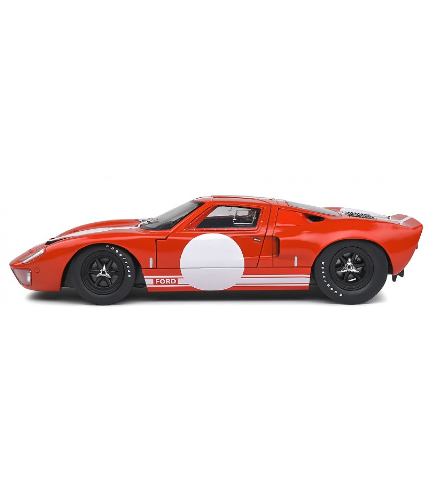 Модель автомобиля 1:18 Ford GT 40 Mk.1 Red Racing 1968 (Solido)