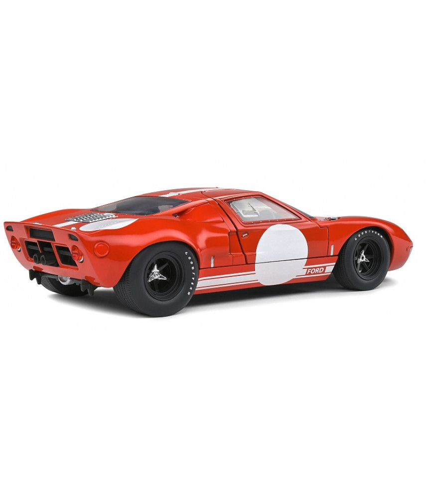 Модель автомобиля 1:18 Ford GT 40 Mk.1 Red Racing 1968 (Solido)