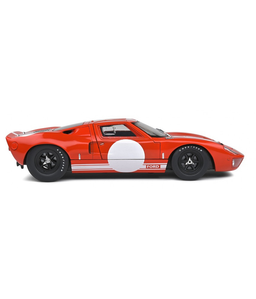 Модель автомобиля 1:18 Ford GT 40 Mk.1 Red Racing 1968 (Solido)