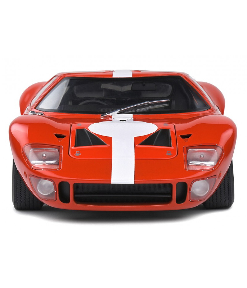 Модель автомобиля 1:18 Ford GT 40 Mk.1 Red Racing 1968 (Solido)