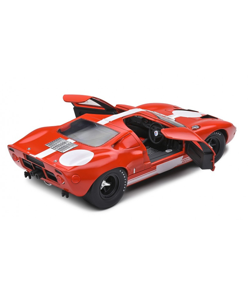 Модель автомобиля 1:18 Ford GT 40 Mk.1 Red Racing 1968 (Solido)