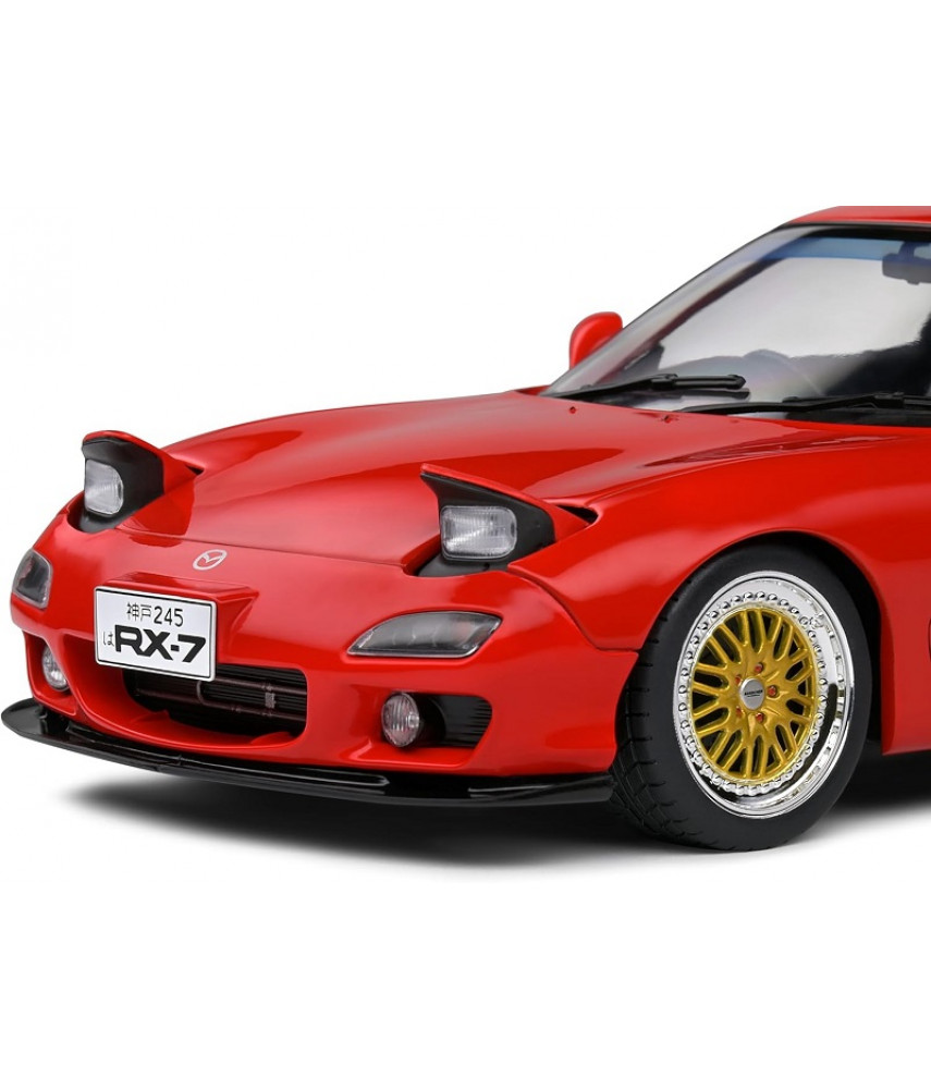 Модель автомобиля 1:18 Mazda RX7 FD RS Red 1994 (Solido)