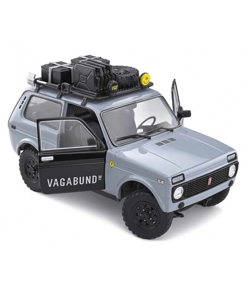 Модель автомобиля 1:18 Lada Niva Vlada Grey 1980 (Solido)