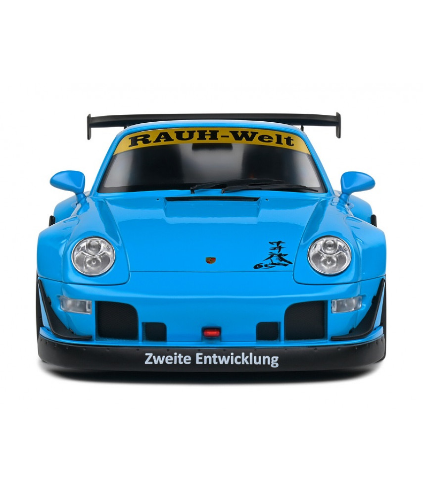 Модель автомобиля 1:18 Porsche 911 RWB Bodykit Shingen Blue 2018