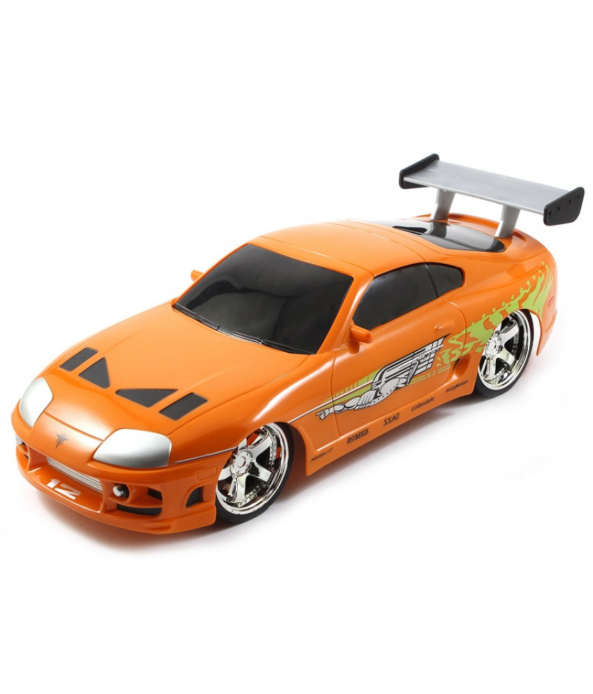 Радиоуправляемая модель машинки Jada Toys Fast & Furious - R/C 1995 Toyota Supra-Orange (1:16) 97582