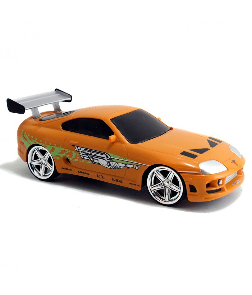 Радиоуправляемая модель машинки Jada Toys Fast & Furious - R/C 1995 Toyota Supra-Orange (1:24) 97602