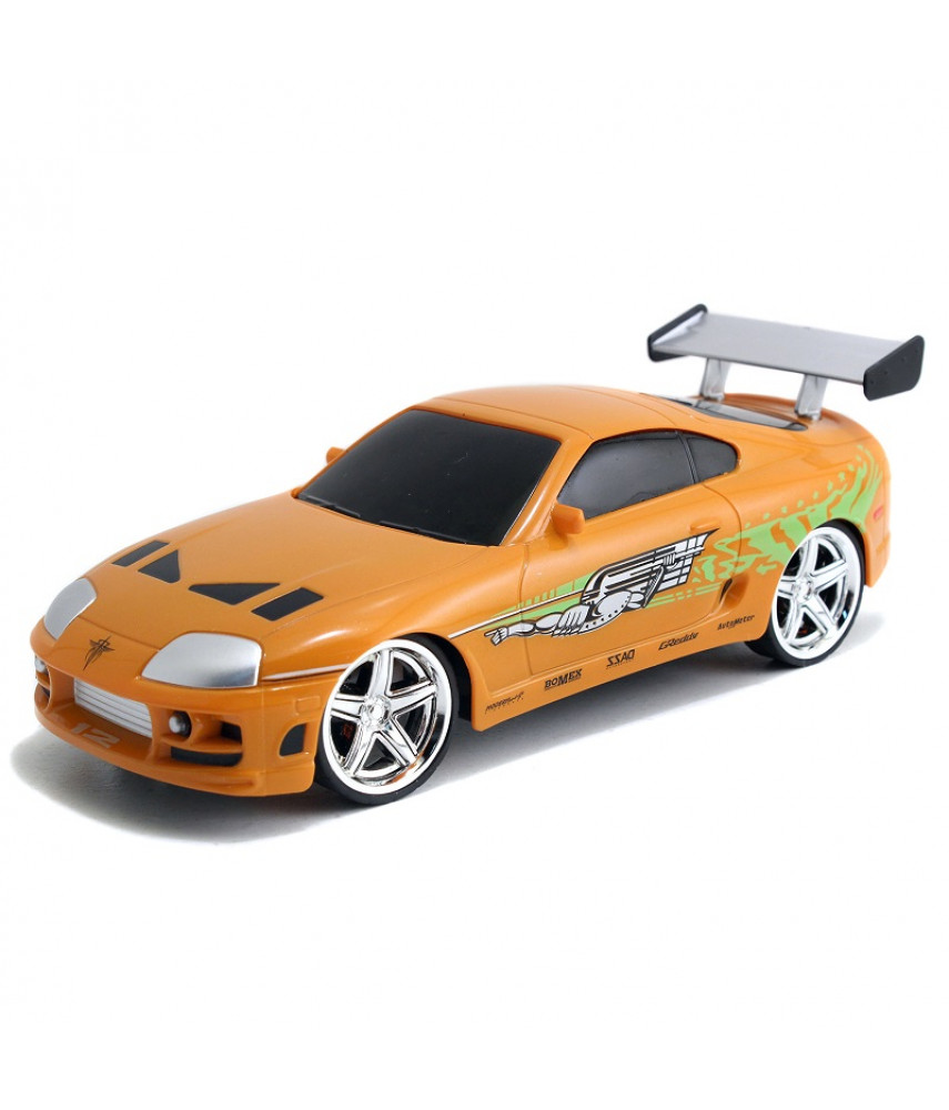 Радиоуправляемая модель машинки Jada Toys Fast & Furious - R/C 1995 Toyota Supra-Orange (1:24) 97602