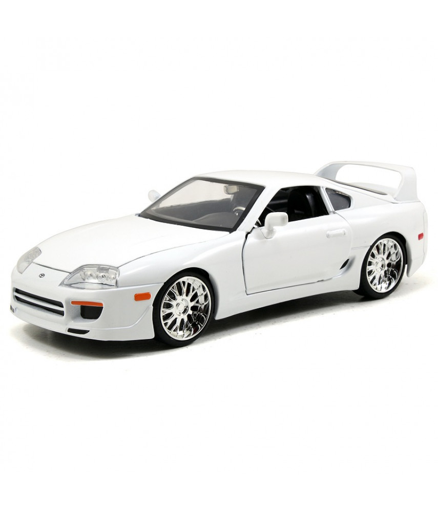 Модель автомобиля Jada Toys Fast & Furious - 1995 Toyota Supra-White (1:24) 97375