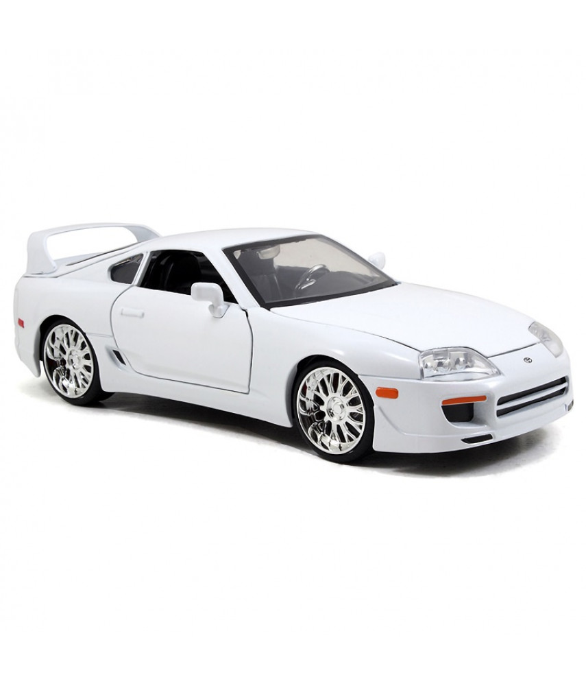 Модель автомобиля Jada Toys Fast & Furious - 1995 Toyota Supra-White (1:24) 97375