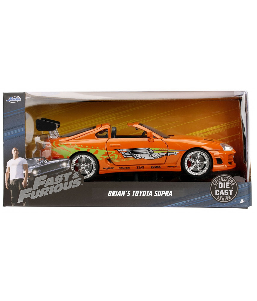 Модель автомобиля Jada Toys Fast & Furious - 1995 Brian's Toyota Supra (1:24) 97168