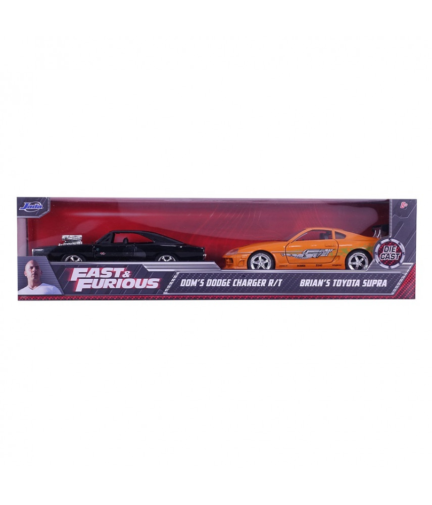 Набор машинок Jada Toys Fast & Furious - Dodge Charger / Toyota Supra (31981)