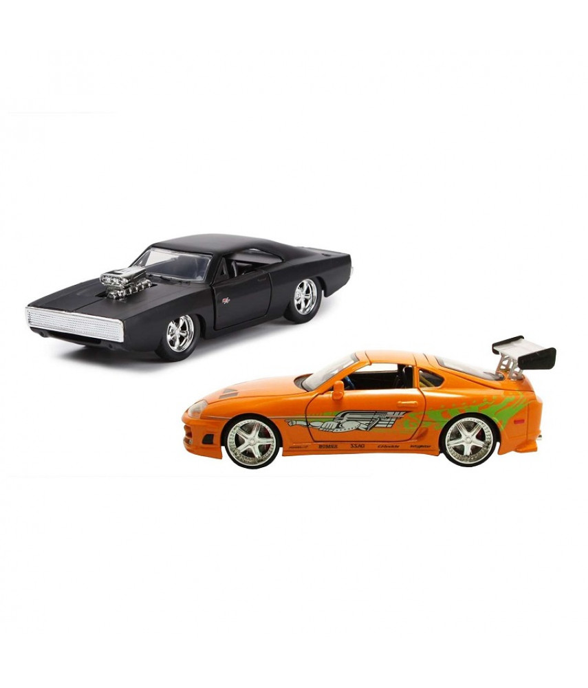 Набор машинок Jada Toys Fast & Furious - Dodge Charger / Toyota Supra (31981)