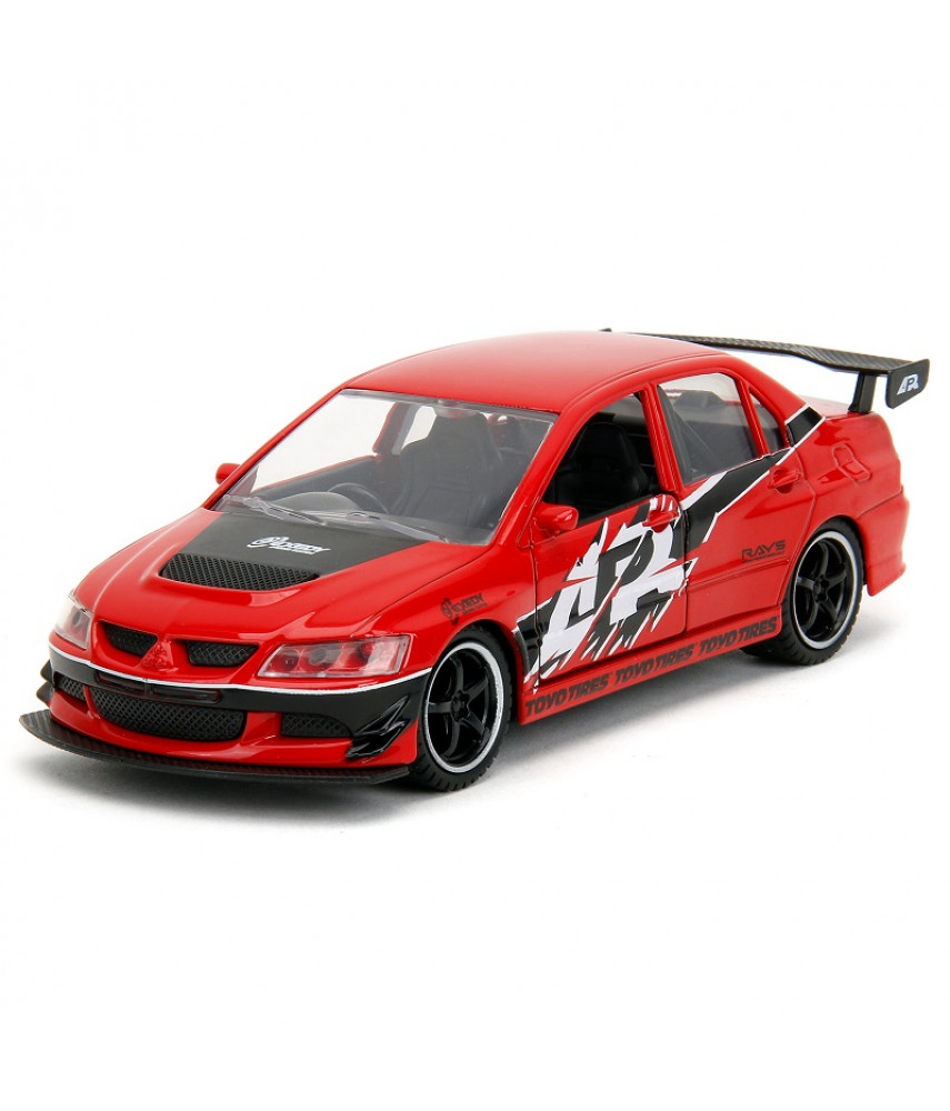 Набор машинок Jada Toys Fast & Furious - Mitsubishi Lancer Evolution IX / Nissan Skyline GTR R34 (34256)